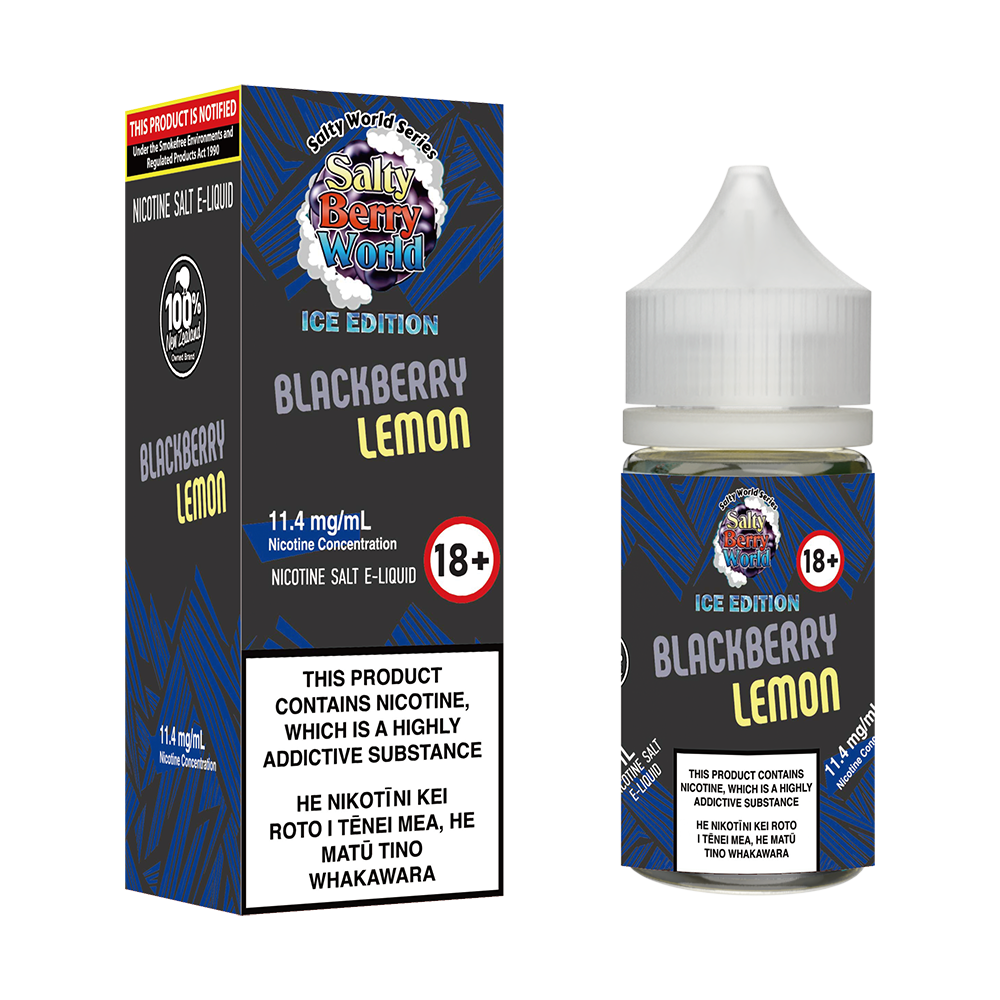 [Ice Edition] Blackberry Lemon Nicotine Salt E-liquid