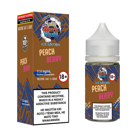 [Ice Edition] Peach Berry Nicotine Salt E-liquid