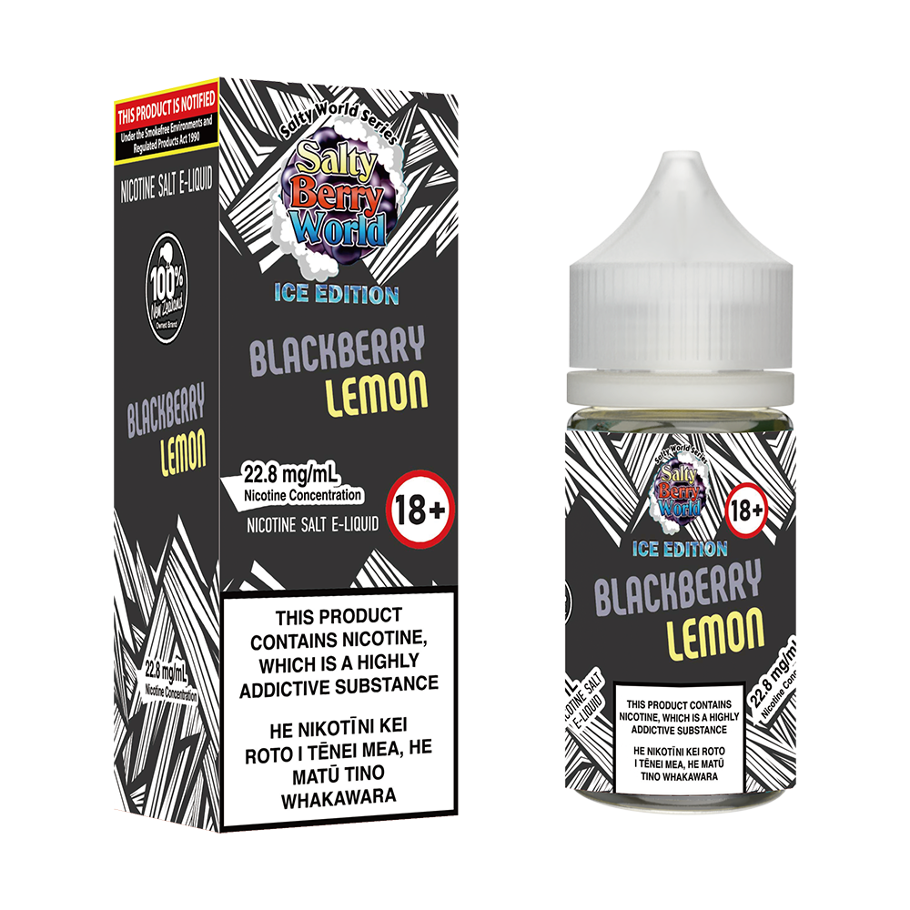 [Ice Edition] Blackberry Lemon Nicotine Salt E-liquid