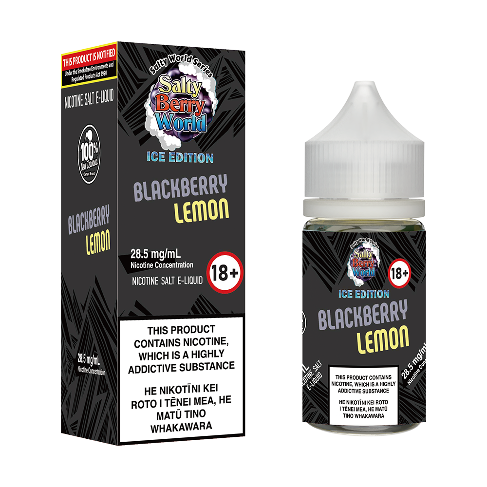 [Ice Edition] Blackberry Lemon Nicotine Salt E-liquid