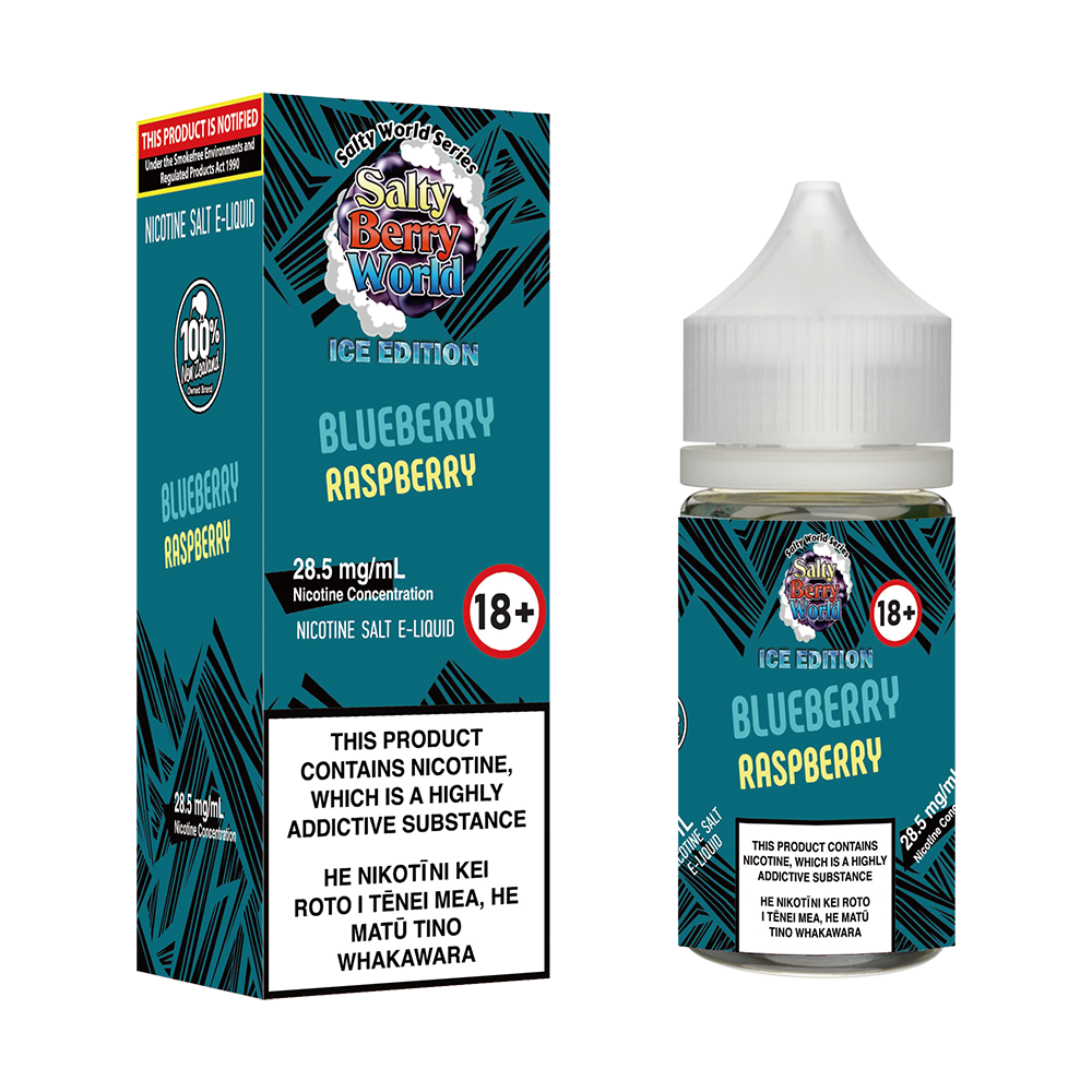 [Ice Edition] Blueberry Raspberry Nicotine Salt E-liquid