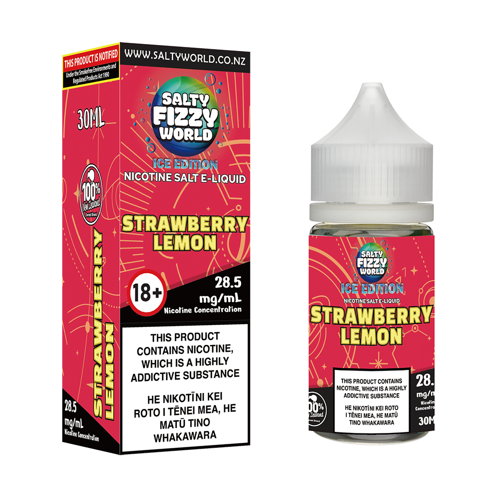 [Ice Edition] Strawberry Lemon Nicotine Salt E-liquid