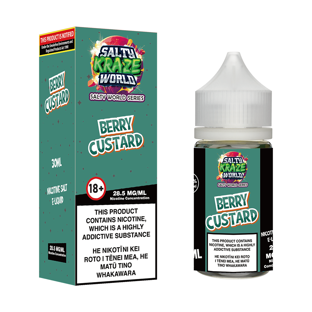 Berry Custard Nicotine Salt E-liquid