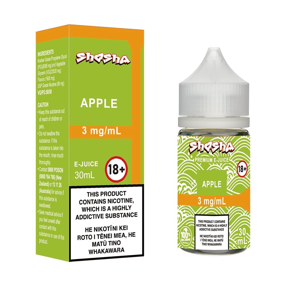 Apple E - Liquid | Shosha Vape NZ