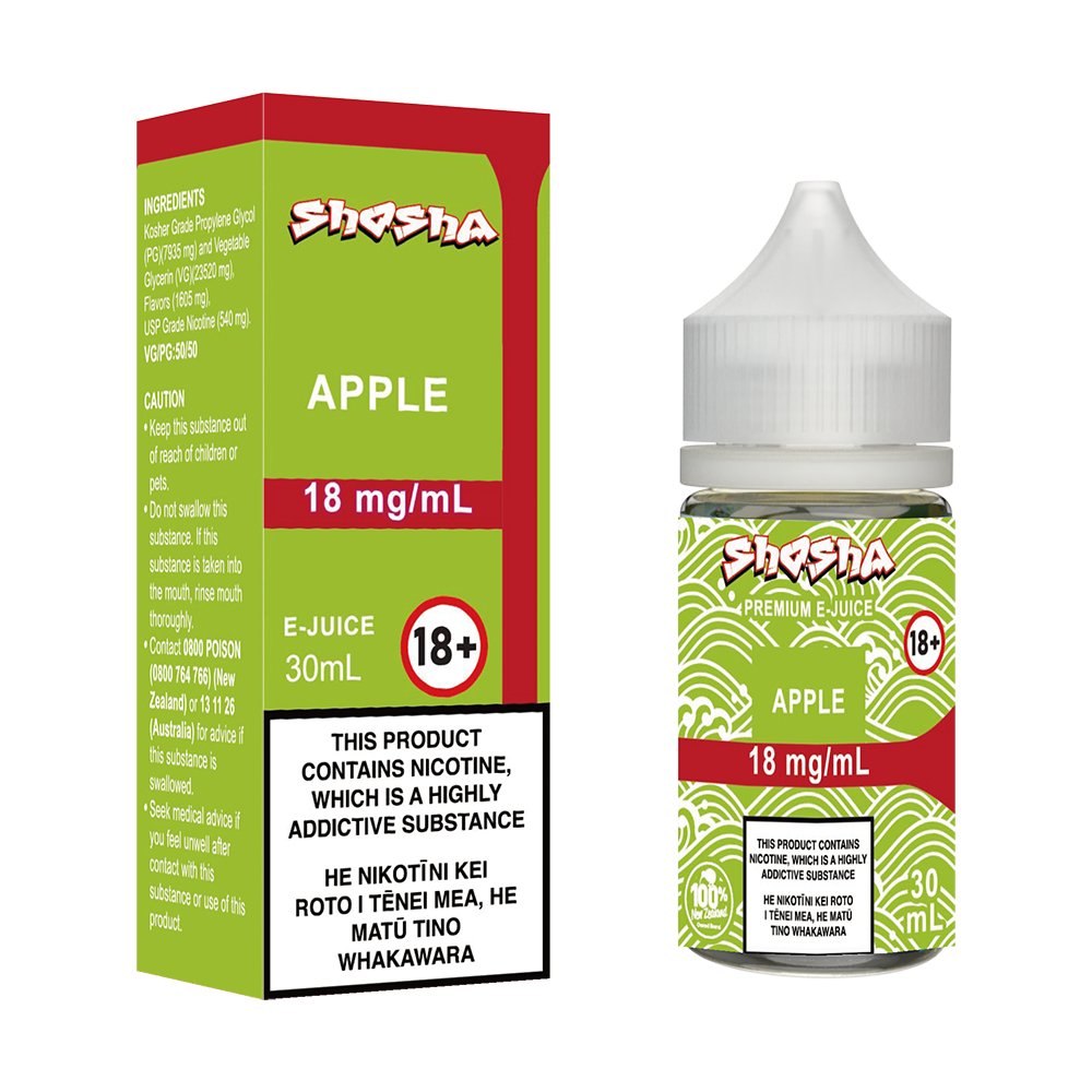 Apple E - Liquid | Shosha Vape NZ