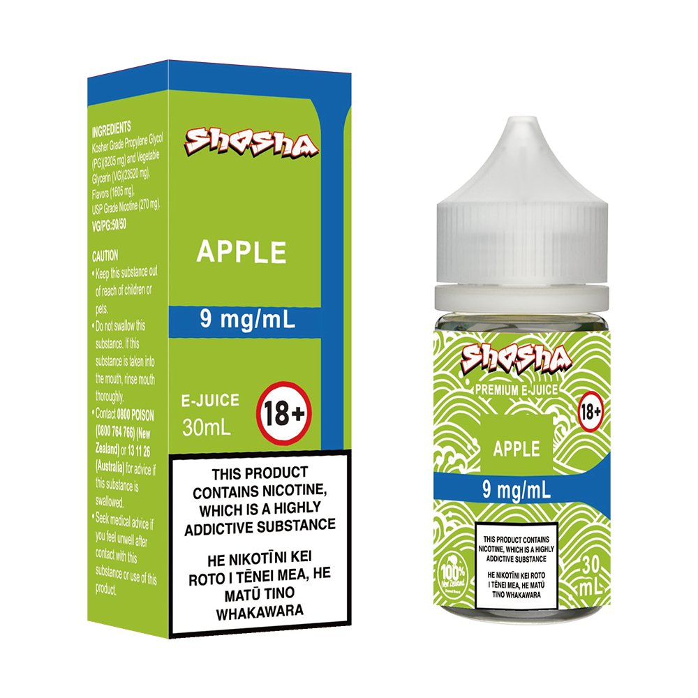 Apple E - Liquid | Shosha Vape NZ