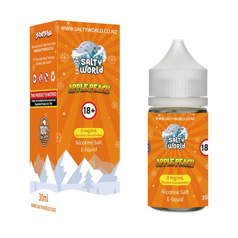 Apple Peach Nicotine Salt E - liquid | Shosha Vape NZ