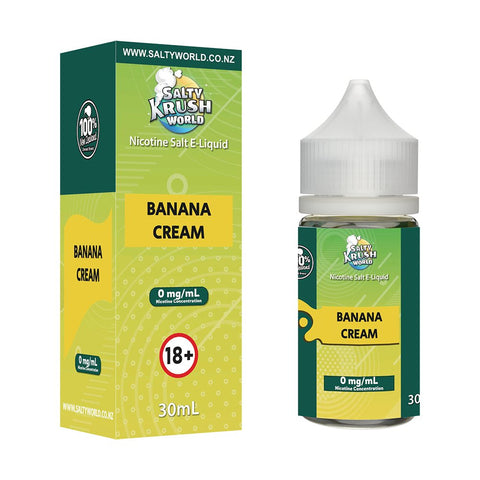 Banana Cream Nicotine Salt E - liquid | Shosha Vape NZ