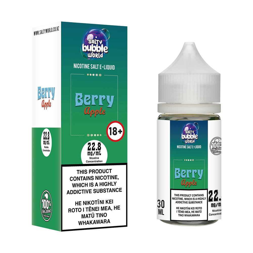 Berry Apple Nicotine Salt E - liquid | Shosha Vape NZ