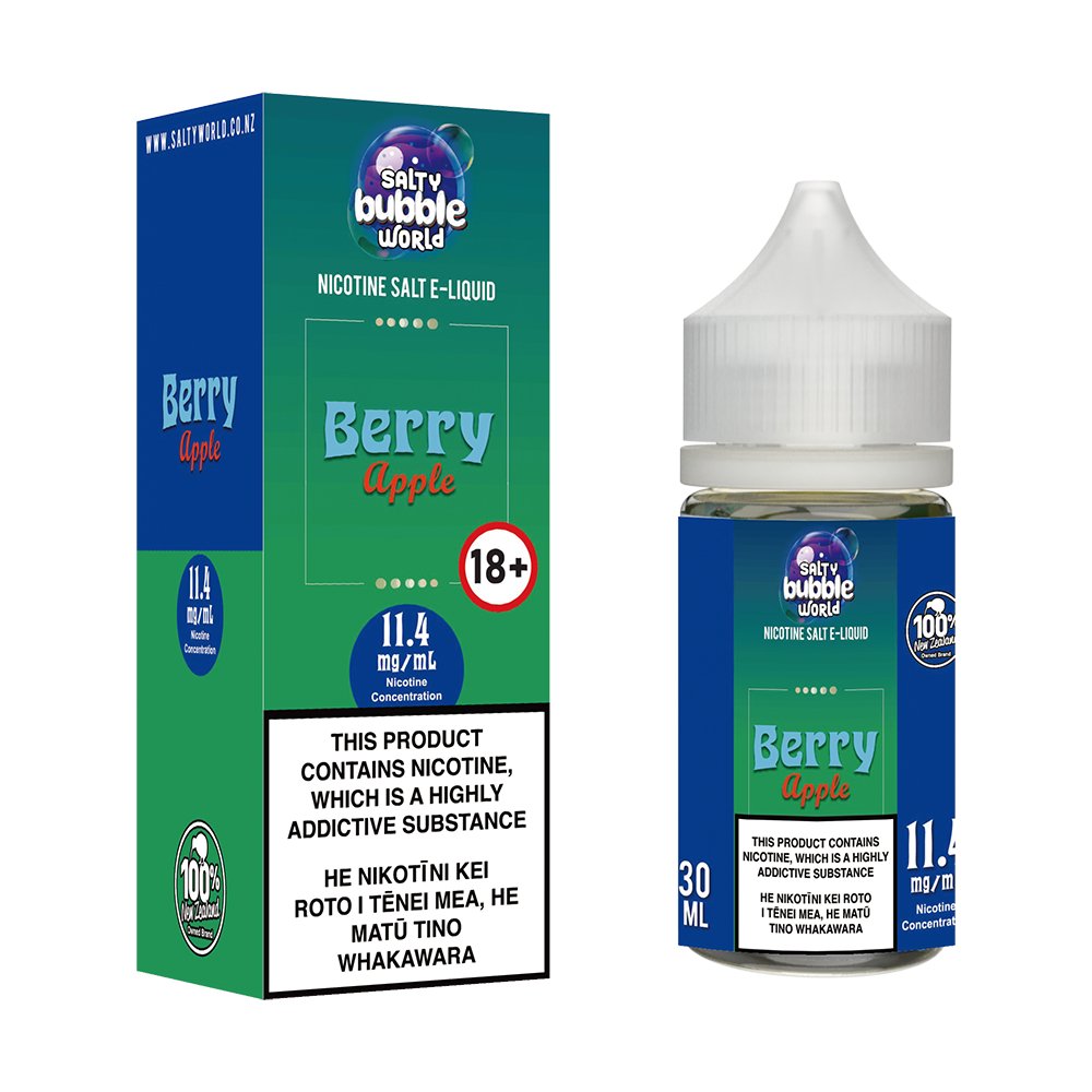 Berry Apple Nicotine Salt E - liquid | Shosha Vape NZ