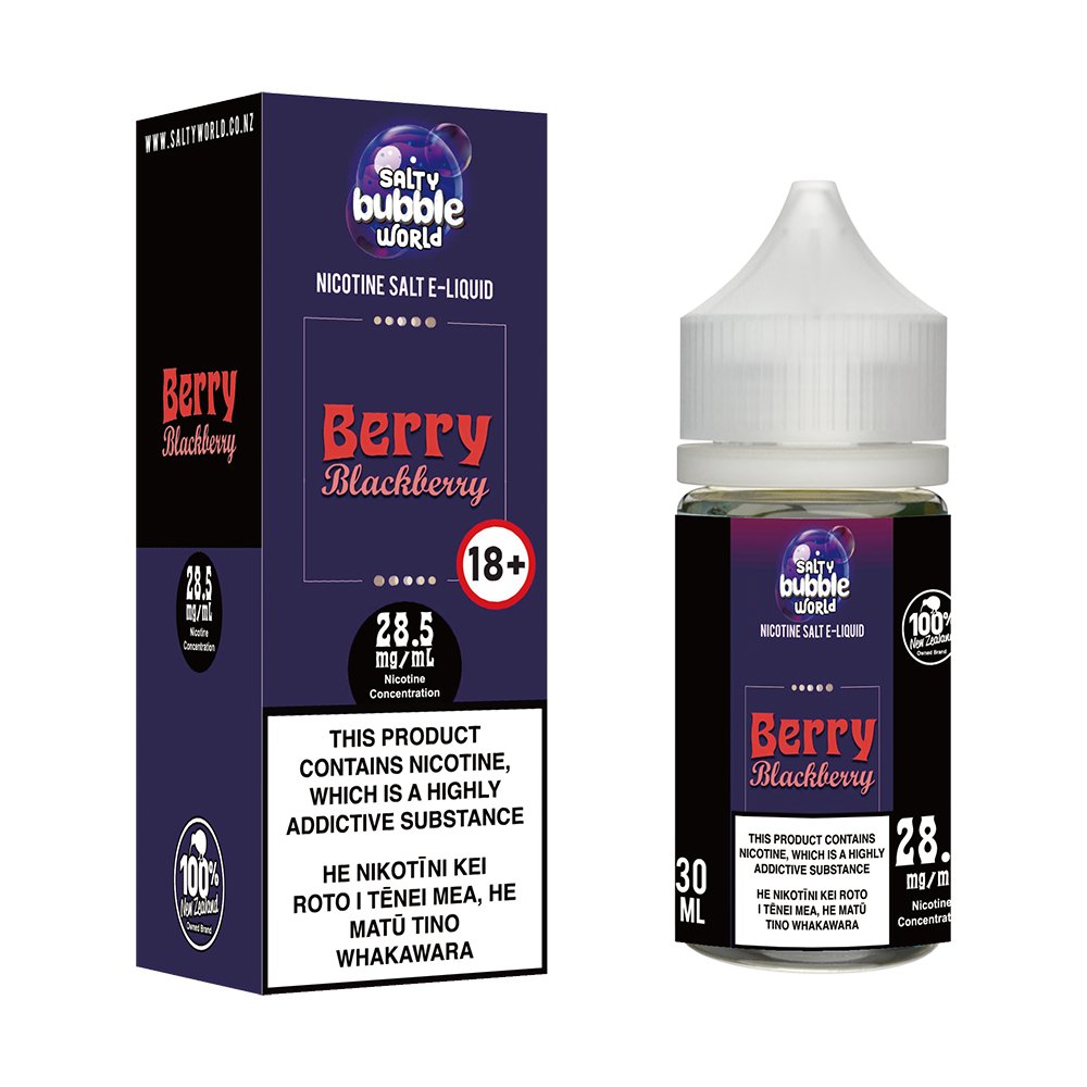 Berry Blackberry Nicotine Salt E - liquid | Shosha Vape NZ