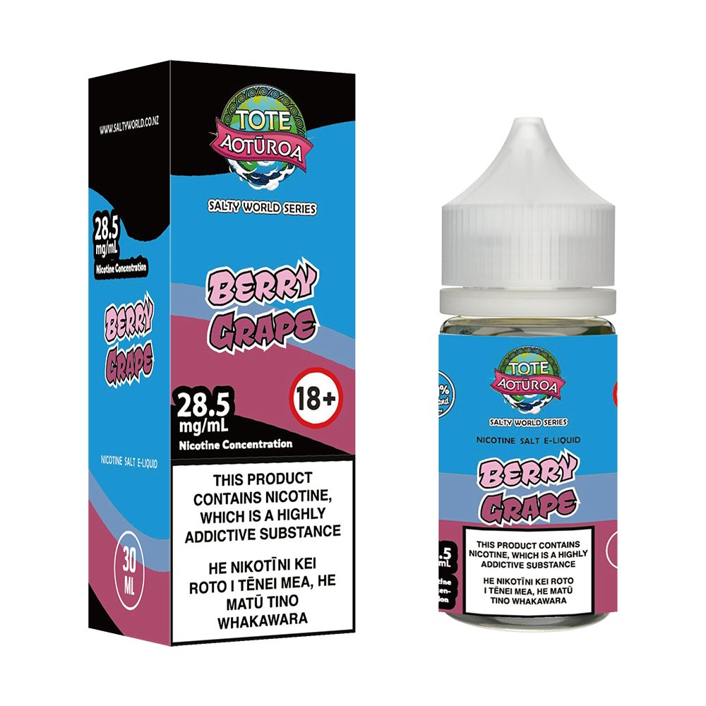 Berry Grape Nicotine Salt E - liquid | Shosha Vape NZ