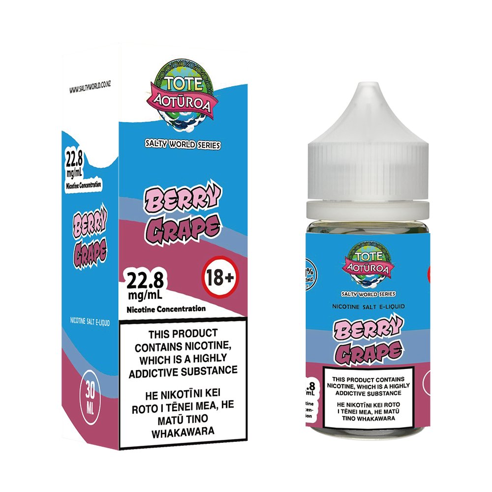 Berry Grape Nicotine Salt E - liquid | Shosha Vape NZ