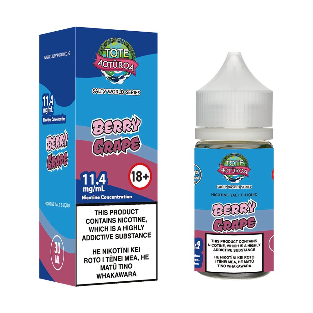 Berry Grape Nicotine Salt E - liquid | Shosha Vape NZ