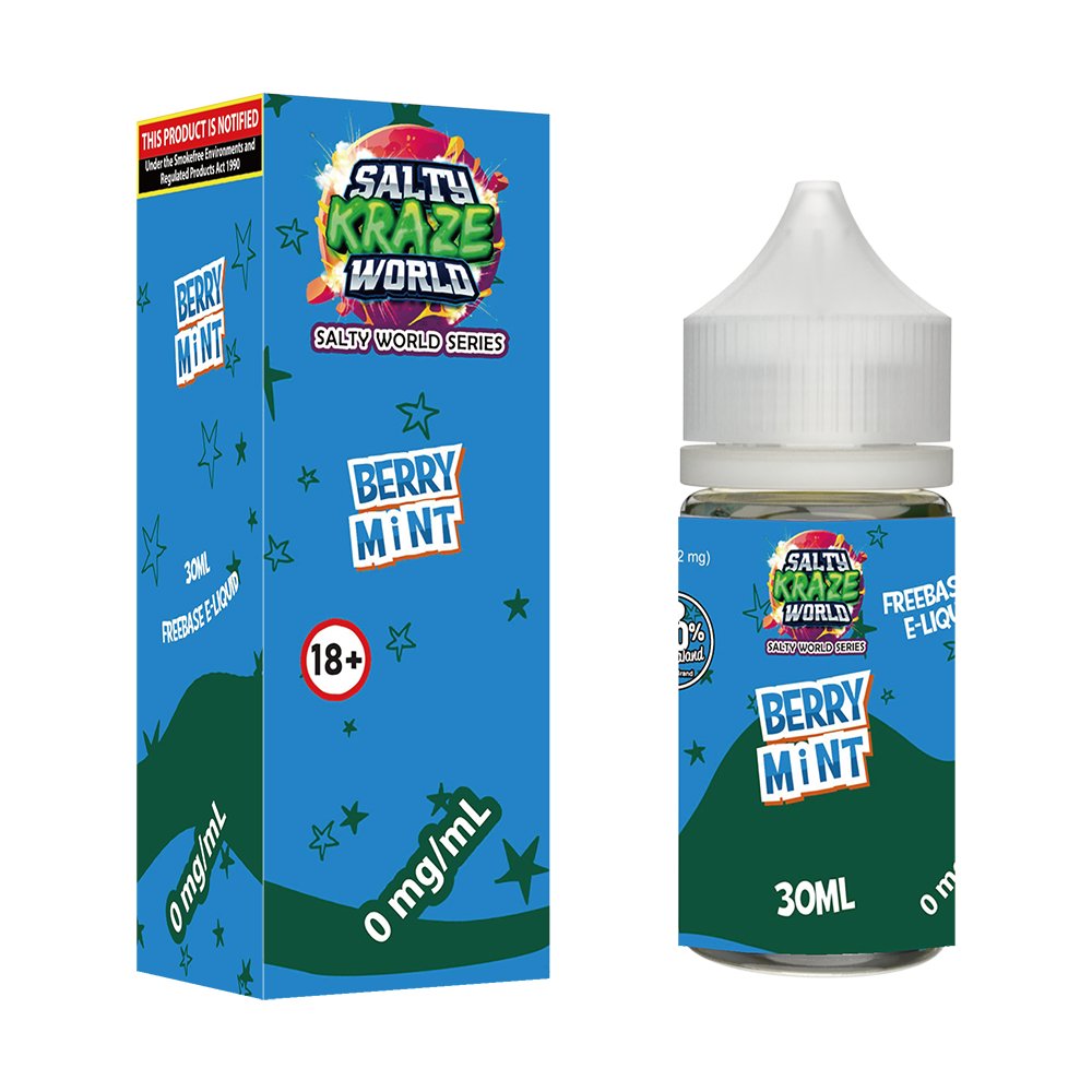 Berry Mint E - liquid | Shosha Vape NZ