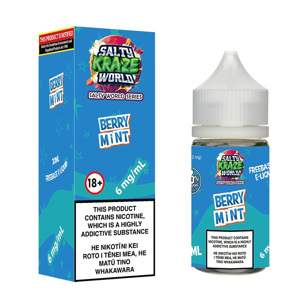 Berry Mint E - liquid | Shosha Vape NZ