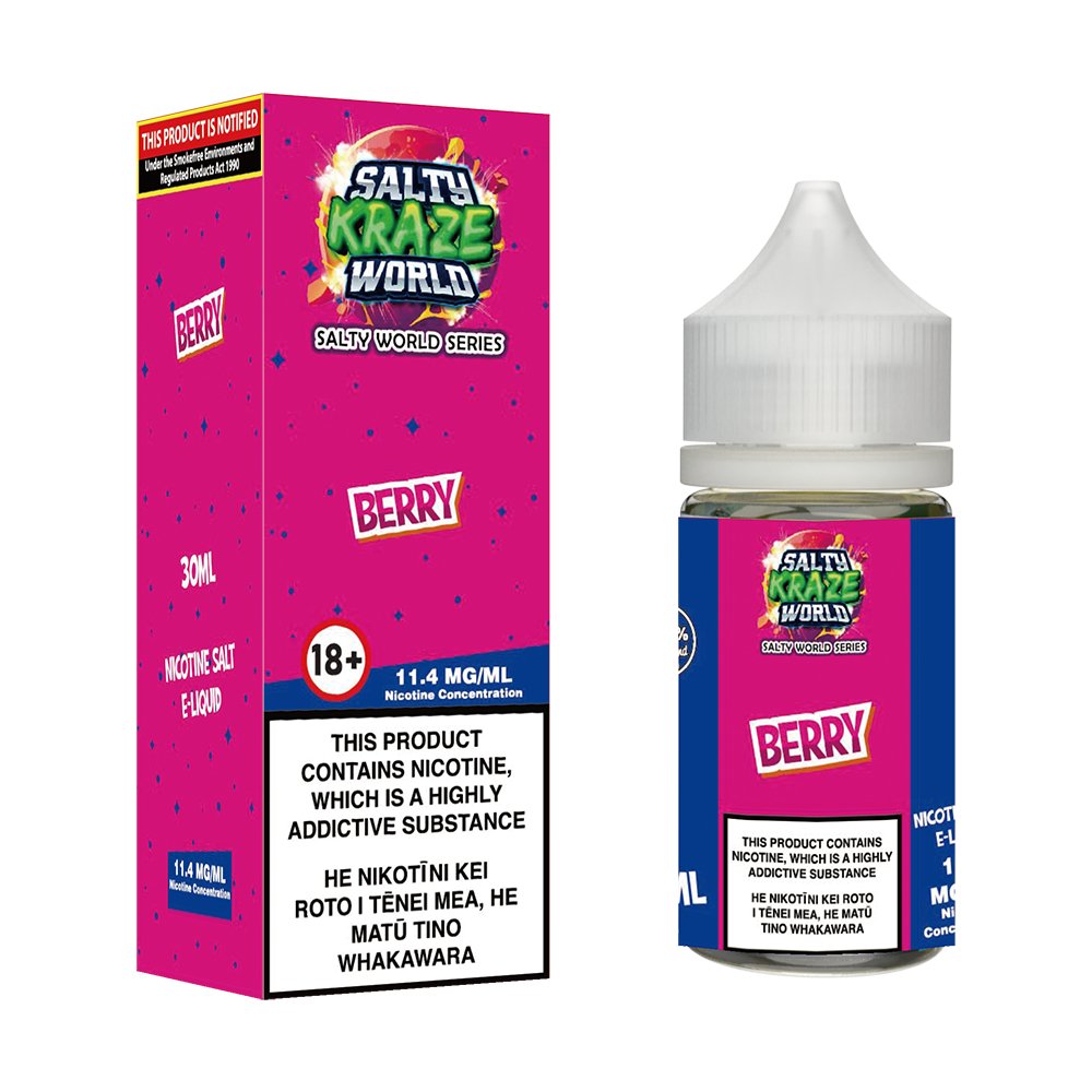 Berry Nicotine Salt E - liquid | Shosha Vape NZ