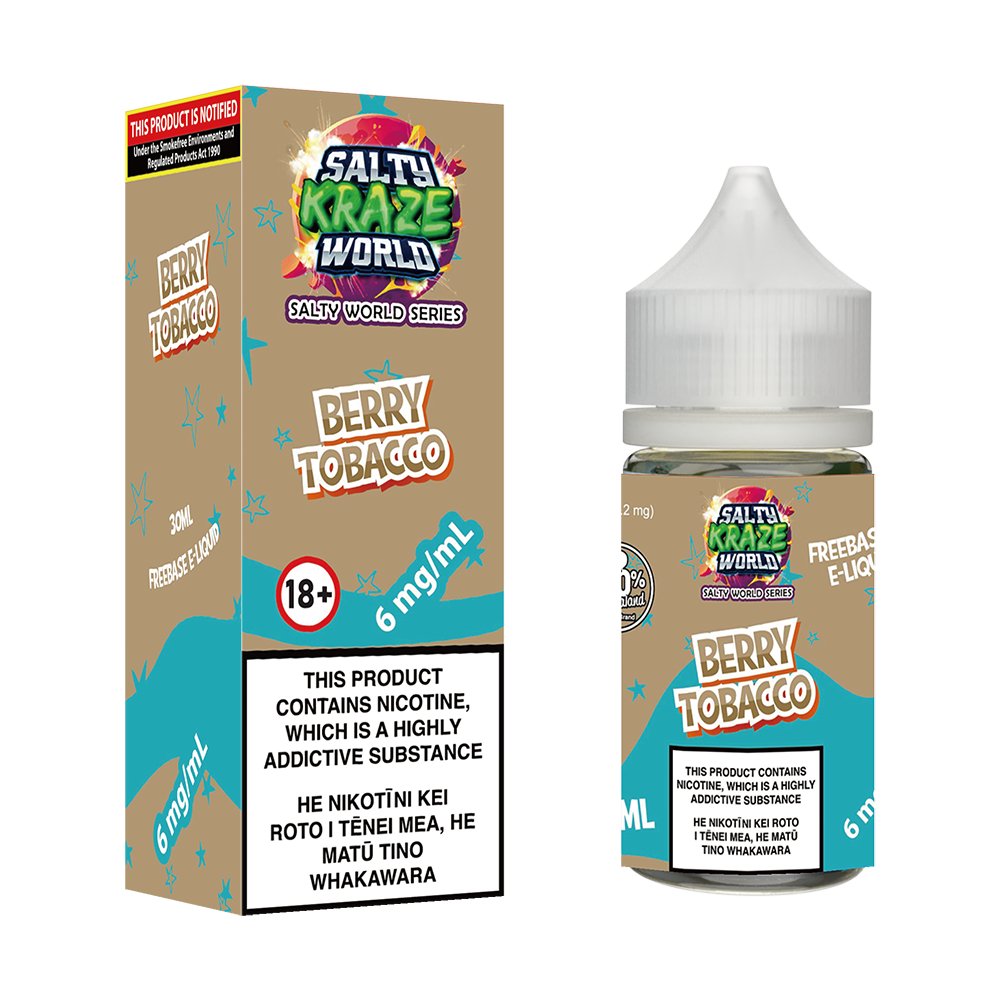 Berry Tobacco E - liquid | Shosha Vape NZ