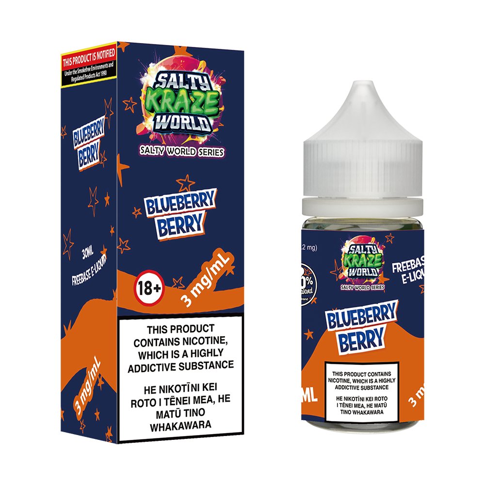 Blueberry Berry E - liquid | Shosha Vape NZ