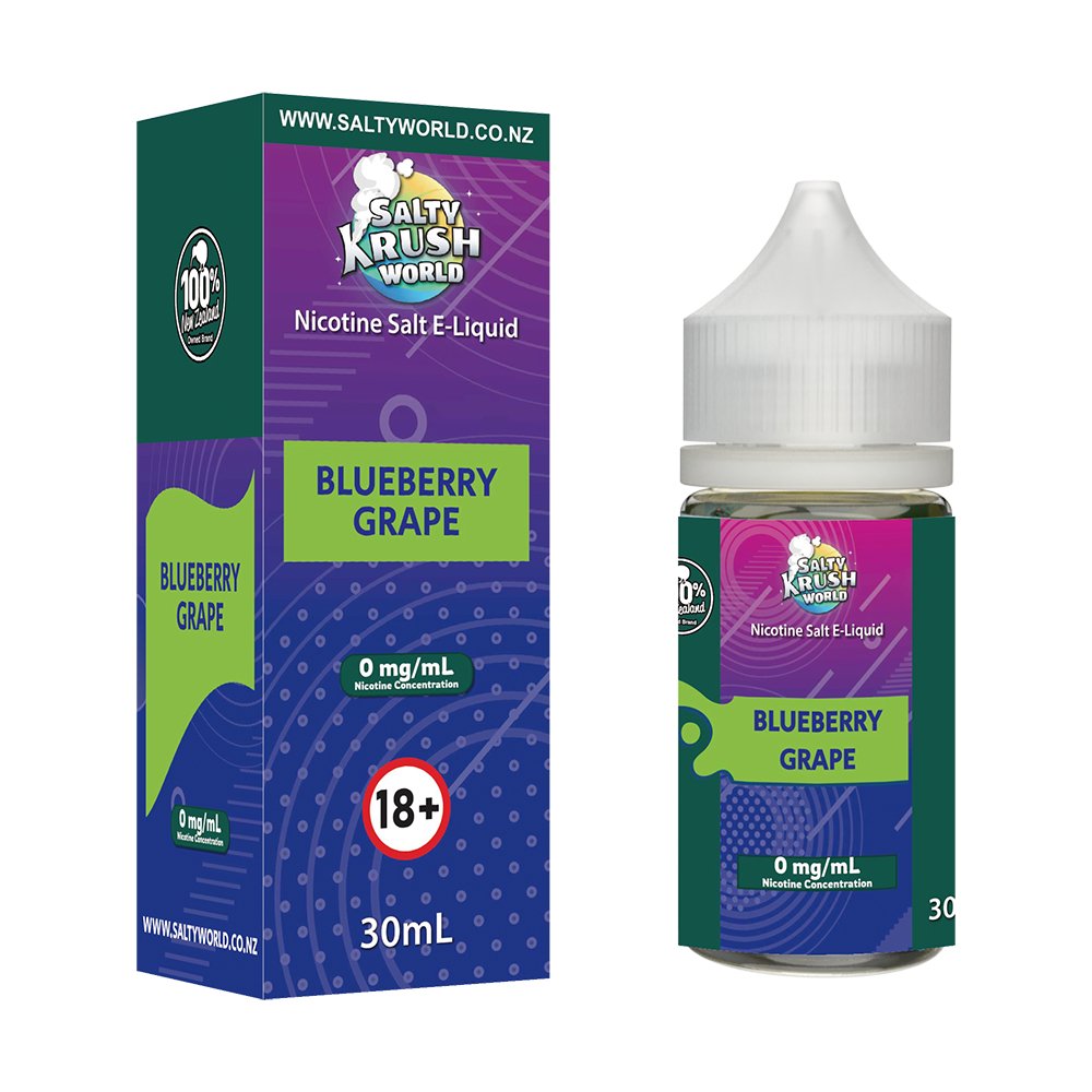 Blueberry Grape Nicotine Salt E - liquid | Shosha Vape NZ