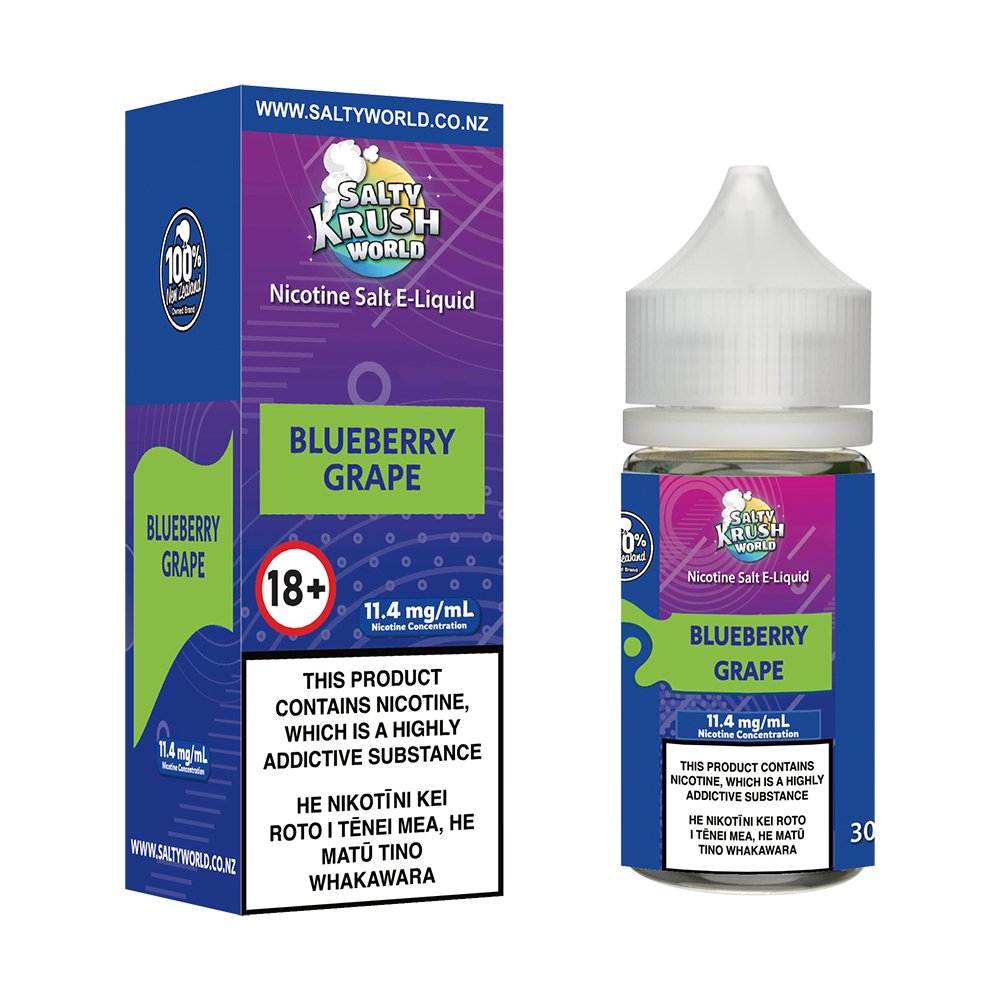 Blueberry Grape Nicotine Salt E - liquid | Shosha Vape NZ