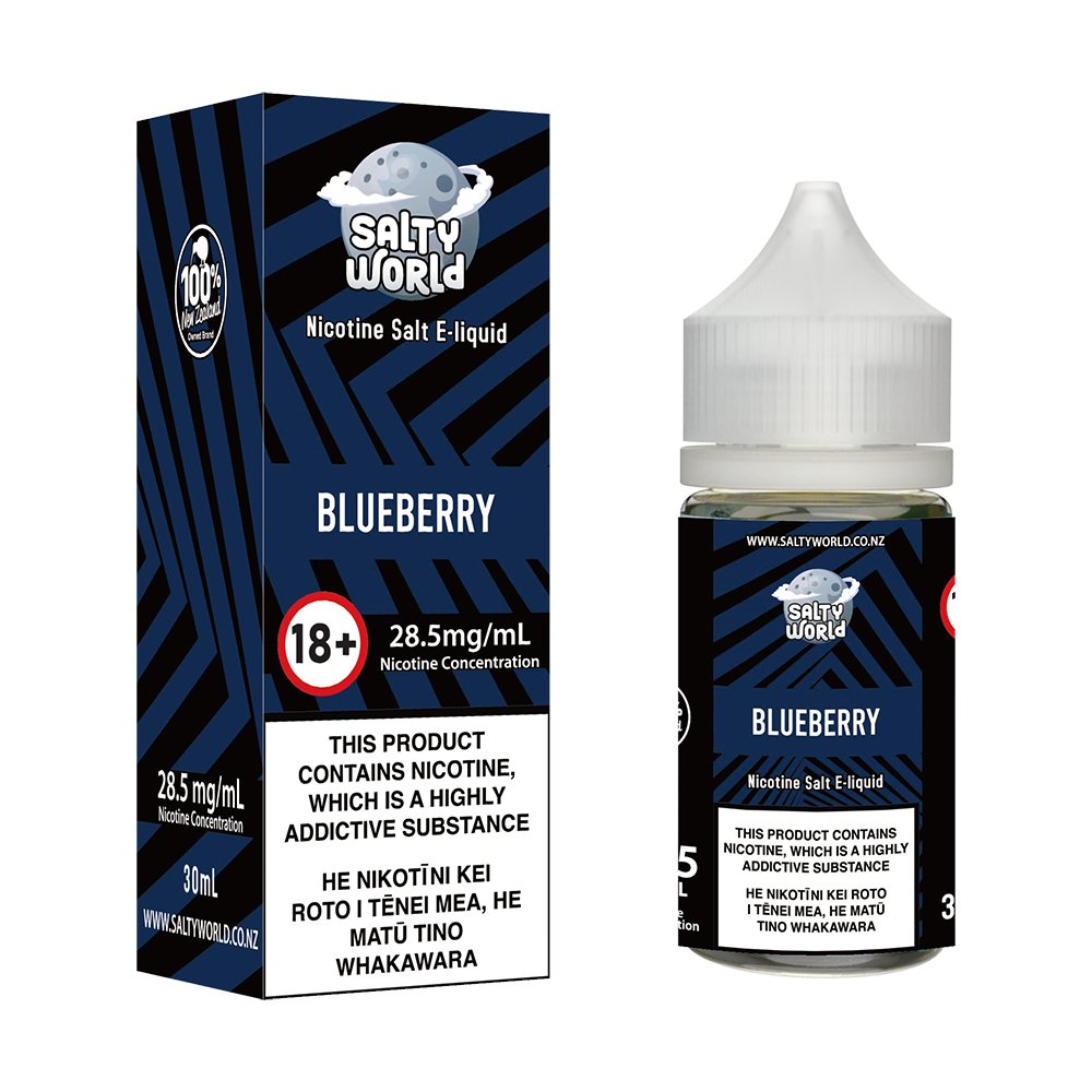 Blueberry Nicotine Salt E - liquid | Shosha Vape NZ