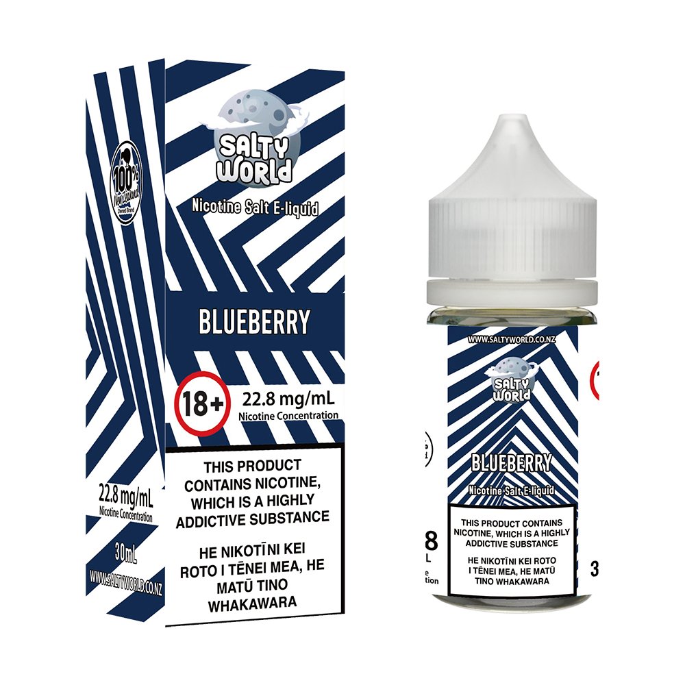 Blueberry Nicotine Salt E - liquid | Shosha Vape NZ