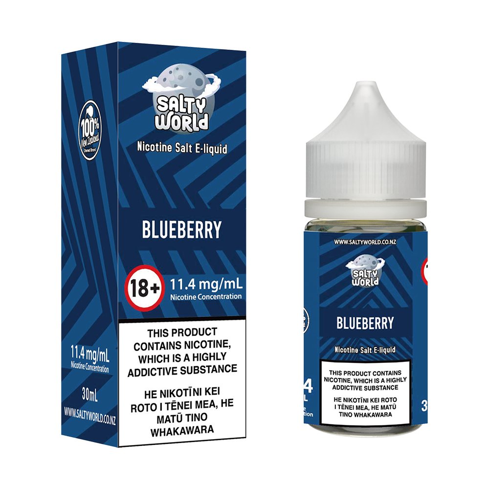 Blueberry Nicotine Salt E - liquid | Shosha Vape NZ