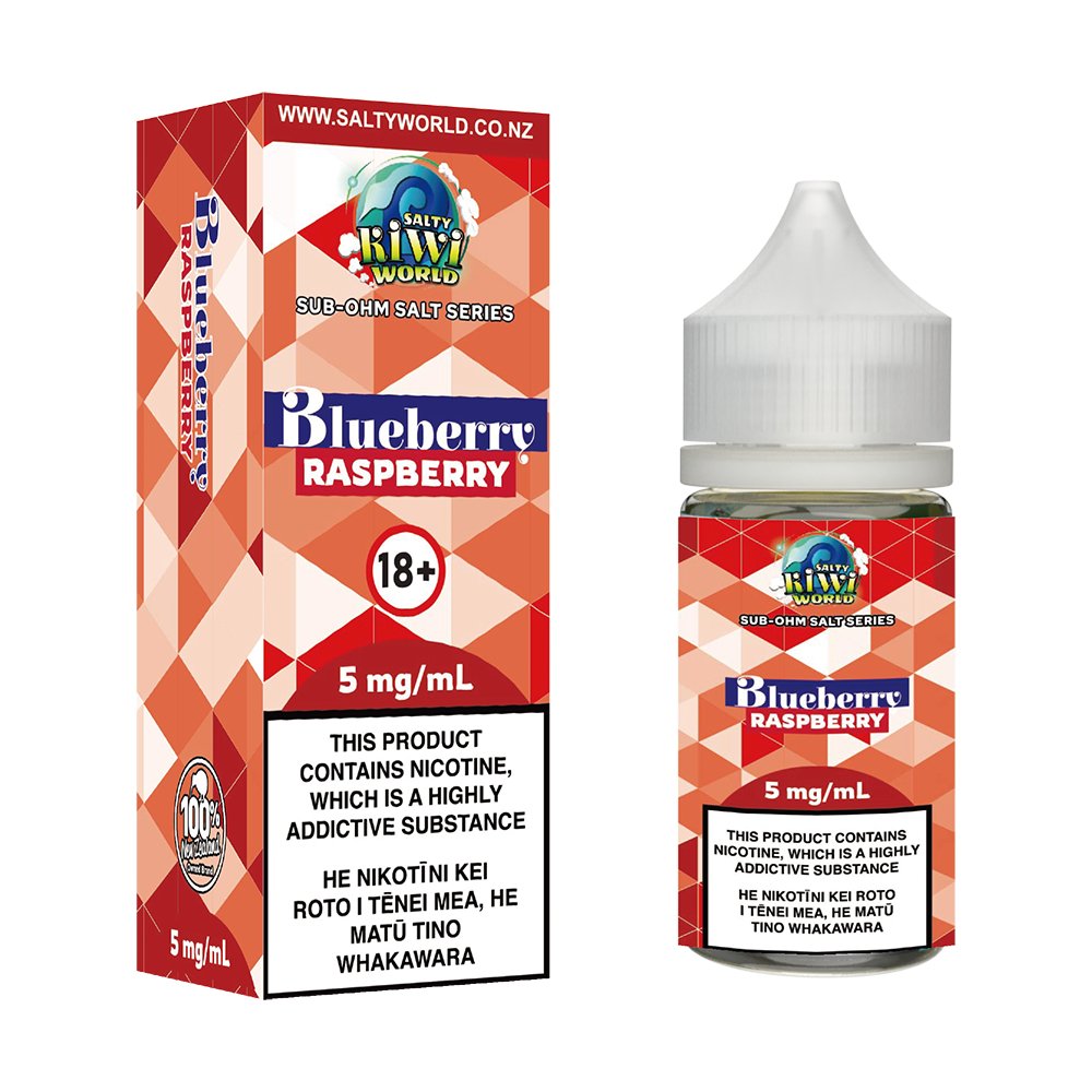 Blueberry Raspberry Sub - Ohm Nicotine Salt E - liquid | Shosha Vape NZ