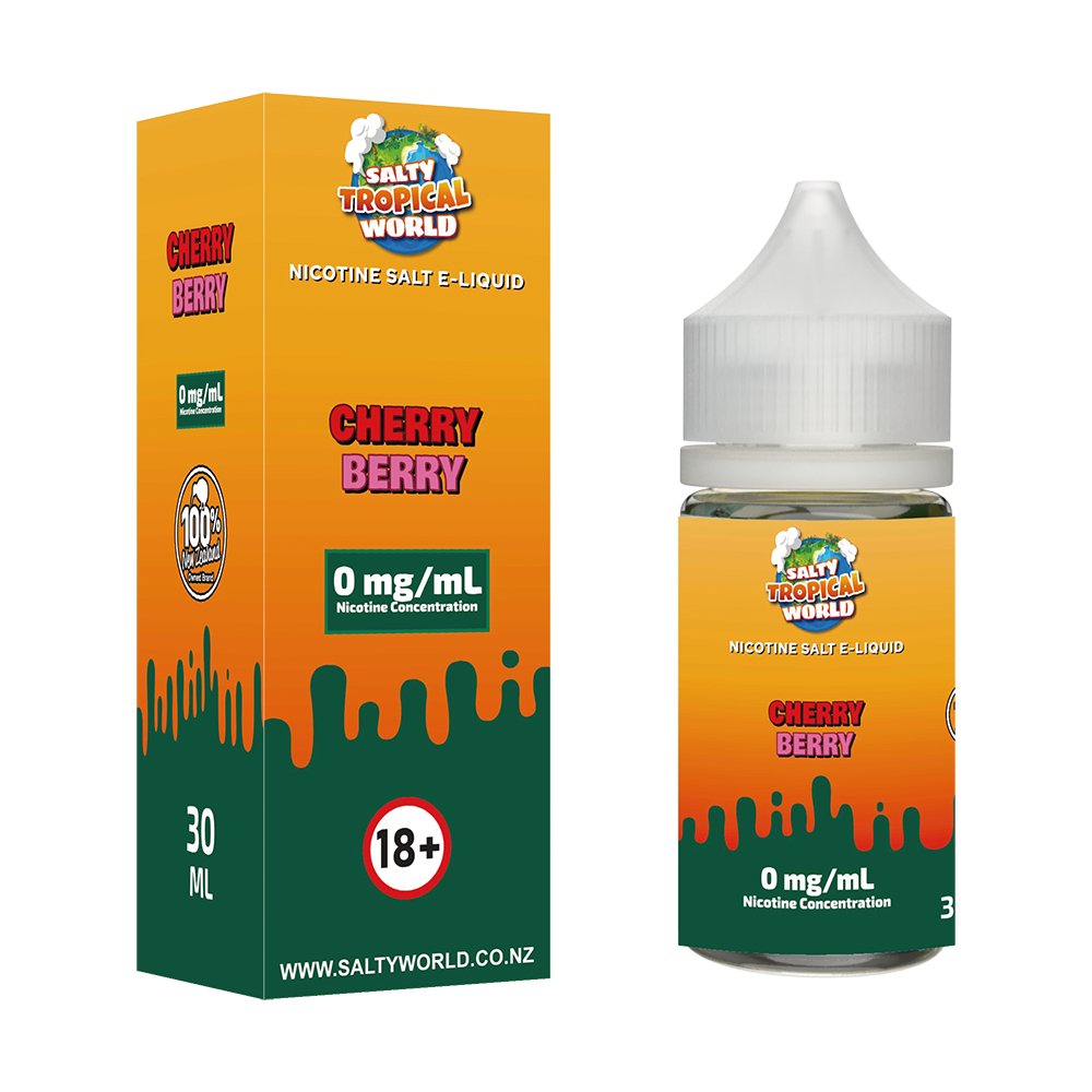 Cherry Berry Nicotine Salt E - liquid | Shosha Vape NZ