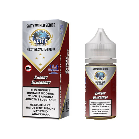 Cherry Blueberry Nicotine Salt E - liquid | Shosha Vape NZ
