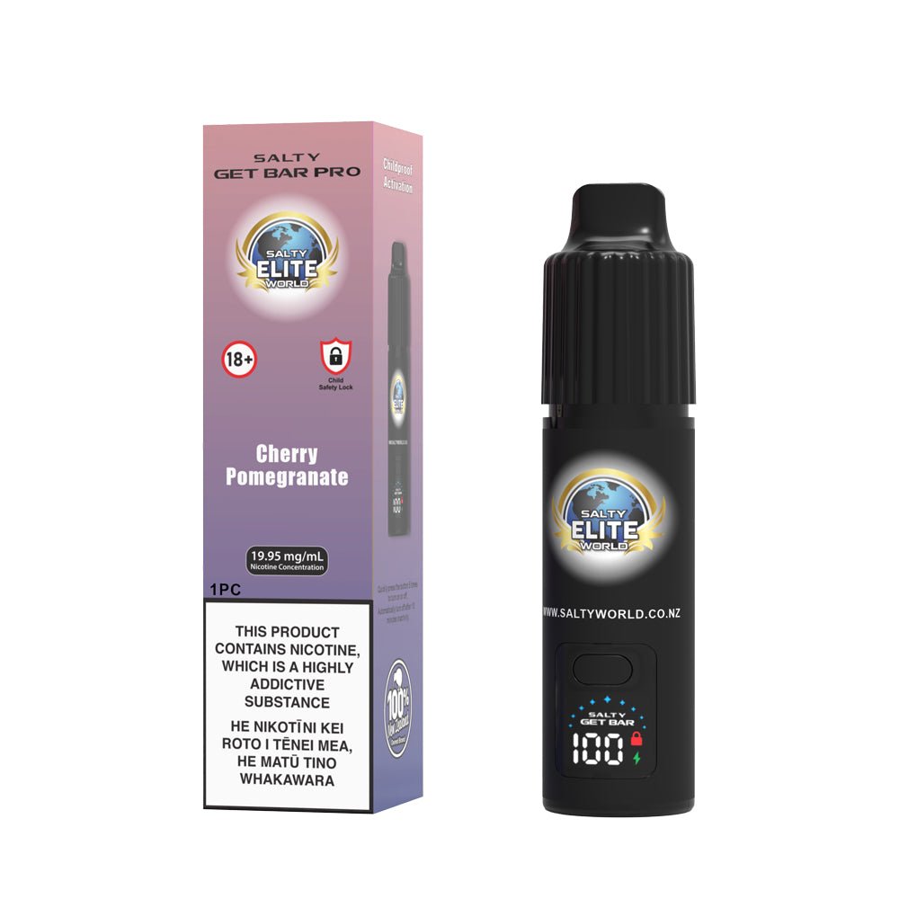 Cherry Pomegranate - Salty GET Bar PRO Disposable Vape | Shosha Vape NZ