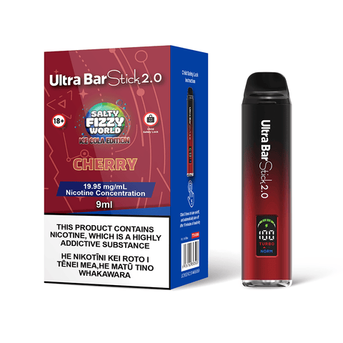 Cherry - Ultra Bar Stick 2.0 Disposable Vape | Shosha Vape NZ