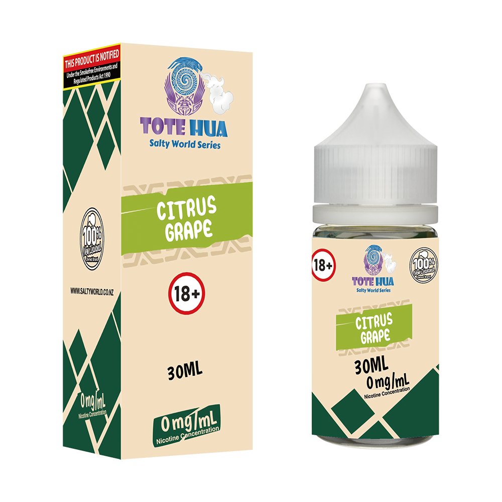 Citrus Grape Nicotine Salt E - liquid | Shosha Vape NZ