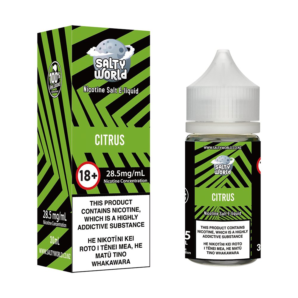 Citrus Nicotine Salt E - liquid | Shosha Vape NZ