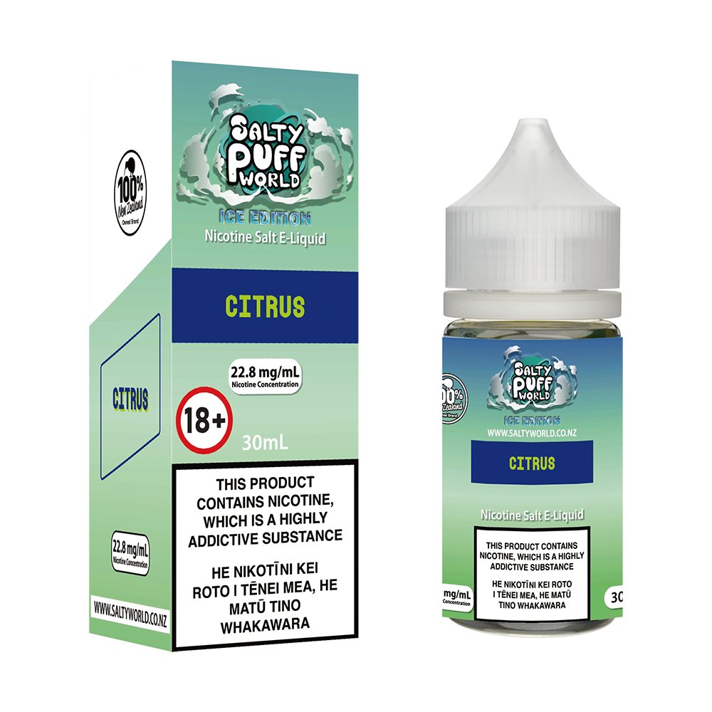 Citrus Nicotine Salt E - Liquid | Shosha Vape NZ