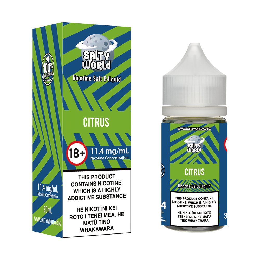 Citrus Nicotine Salt E - liquid | Shosha Vape NZ