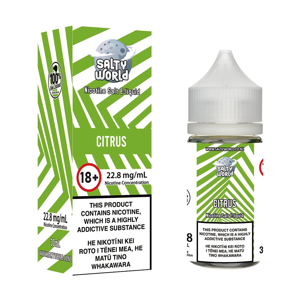 Citrus Nicotine Salt E - liquid | Shosha Vape NZ