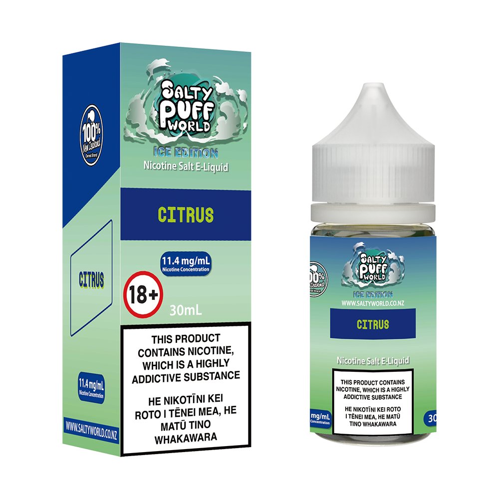 Citrus Nicotine Salt E - Liquid | Shosha Vape NZ