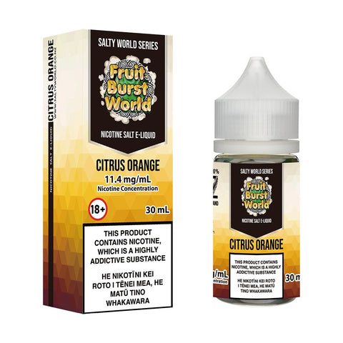 Citrus Orange Nicotine Salt E - liquid | Shosha Vape NZ