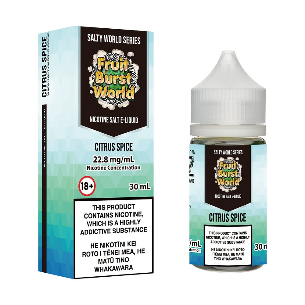 Citrus Spice Nicotine Salt E - liquid | Shosha Vape NZ