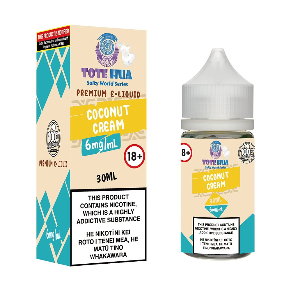 Coconut Cream E - liquid | Shosha Vape NZ