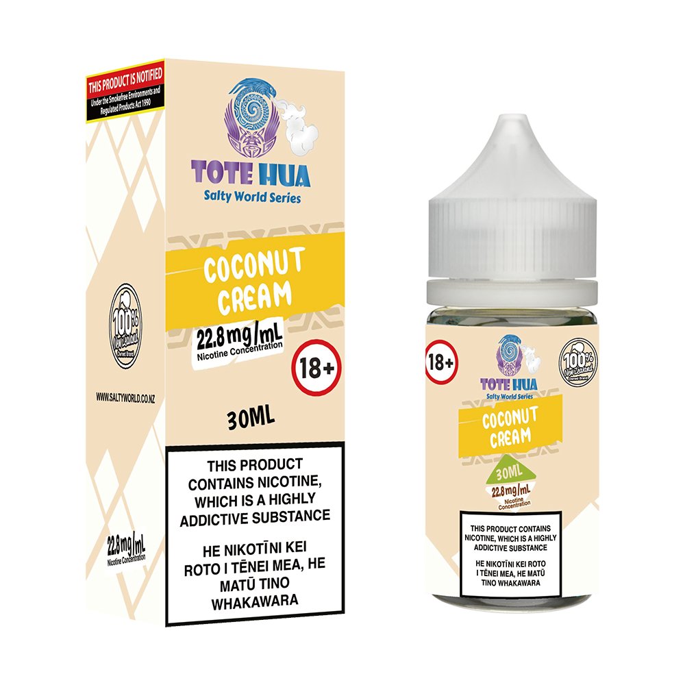 Coconut Cream Nicotine Salt E - liquid | Shosha Vape NZ