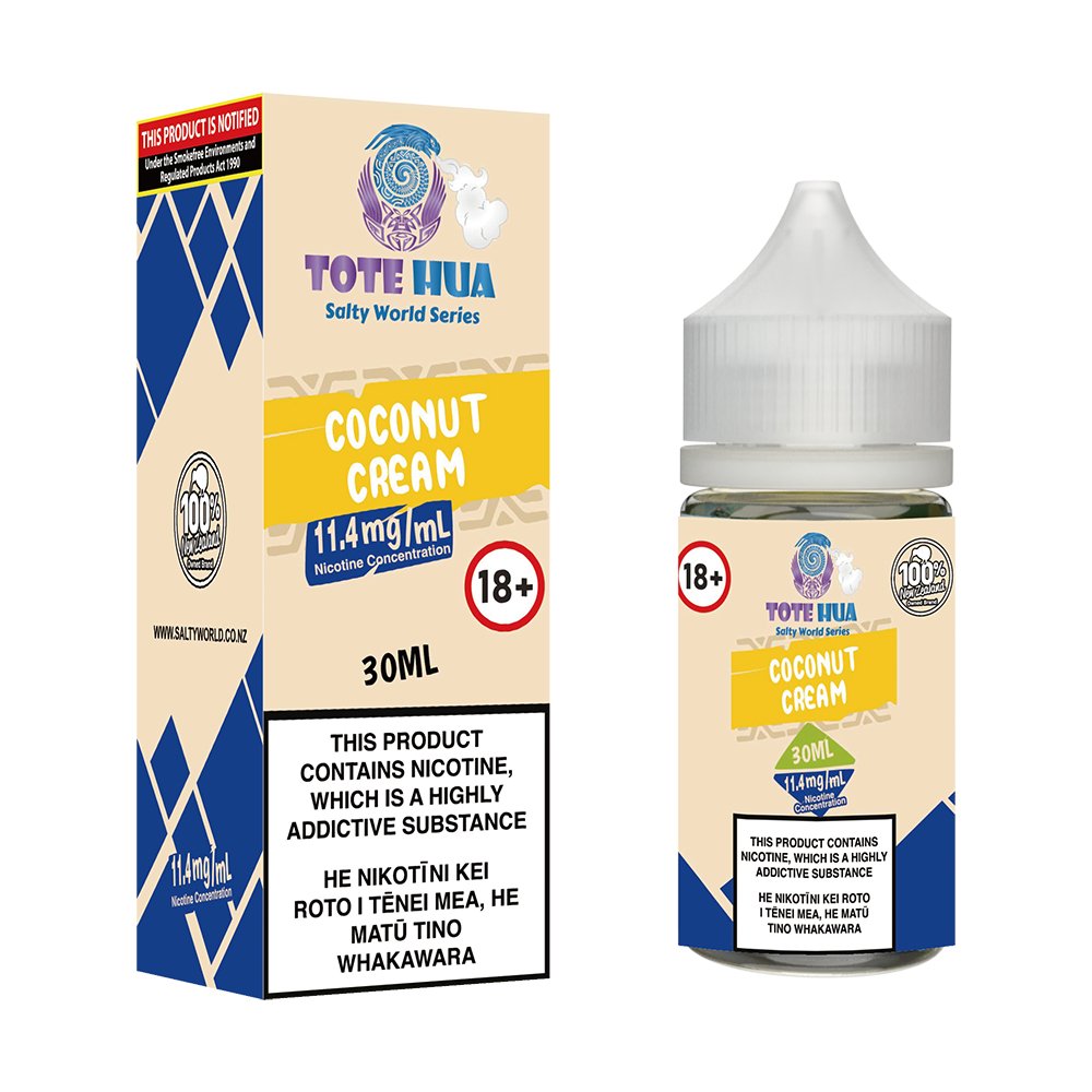 Coconut Cream Nicotine Salt E - liquid | Shosha Vape NZ