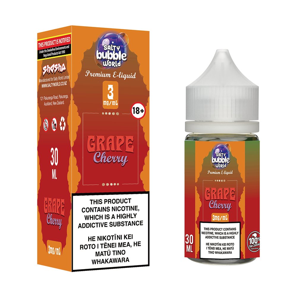 Grape Cherry E - liquid | Shosha Vape NZ