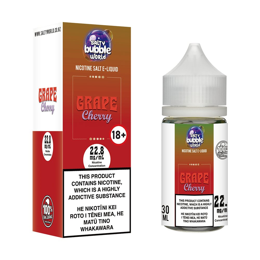 Grape Cherry Nicotine Salt E - liquid | Shosha Vape NZ