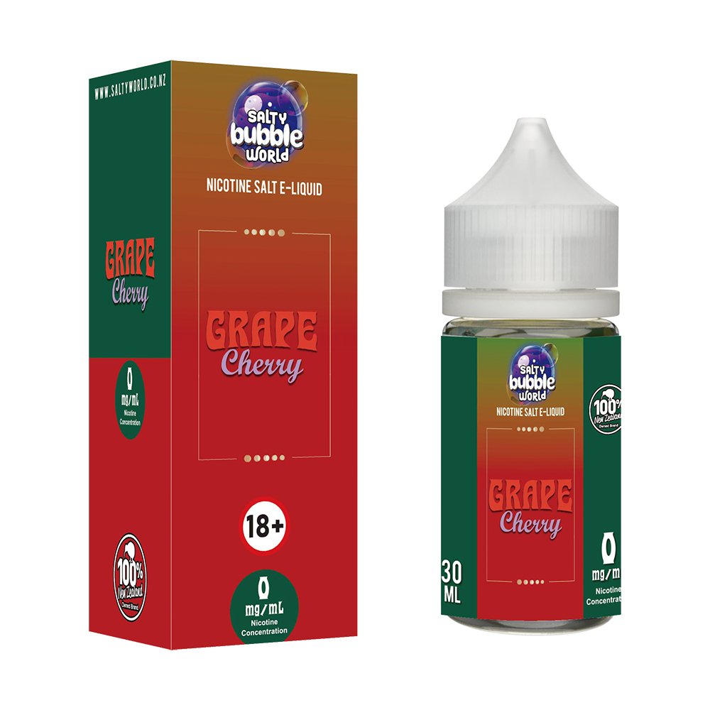 Grape Cherry Nicotine Salt E - liquid | Shosha Vape NZ