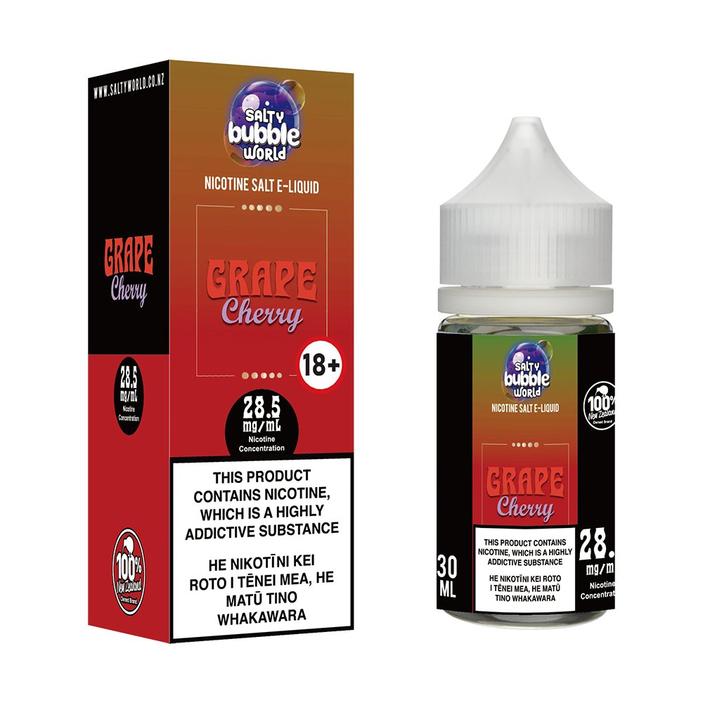 Grape Cherry Nicotine Salt E - liquid | Shosha Vape NZ