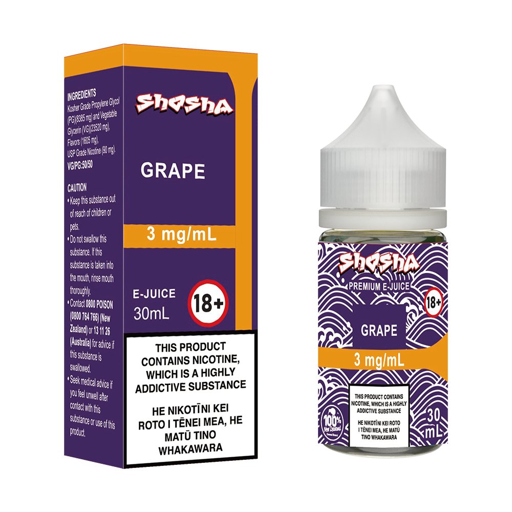 Grape E - Liquid | Shosha Vape NZ