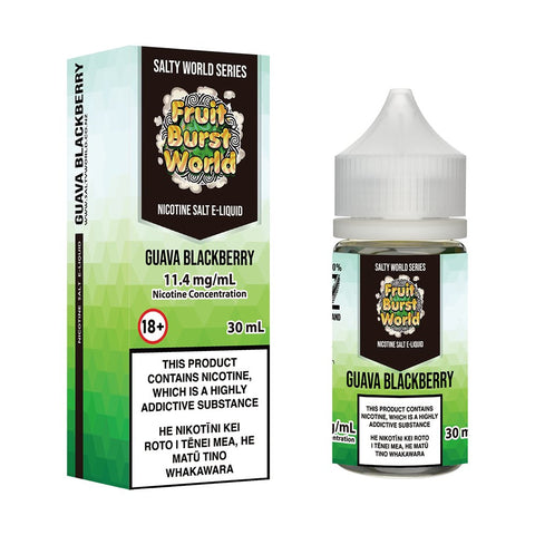 Guava Blackberry Nicotine Salt E - liquid | Shosha Vape NZ